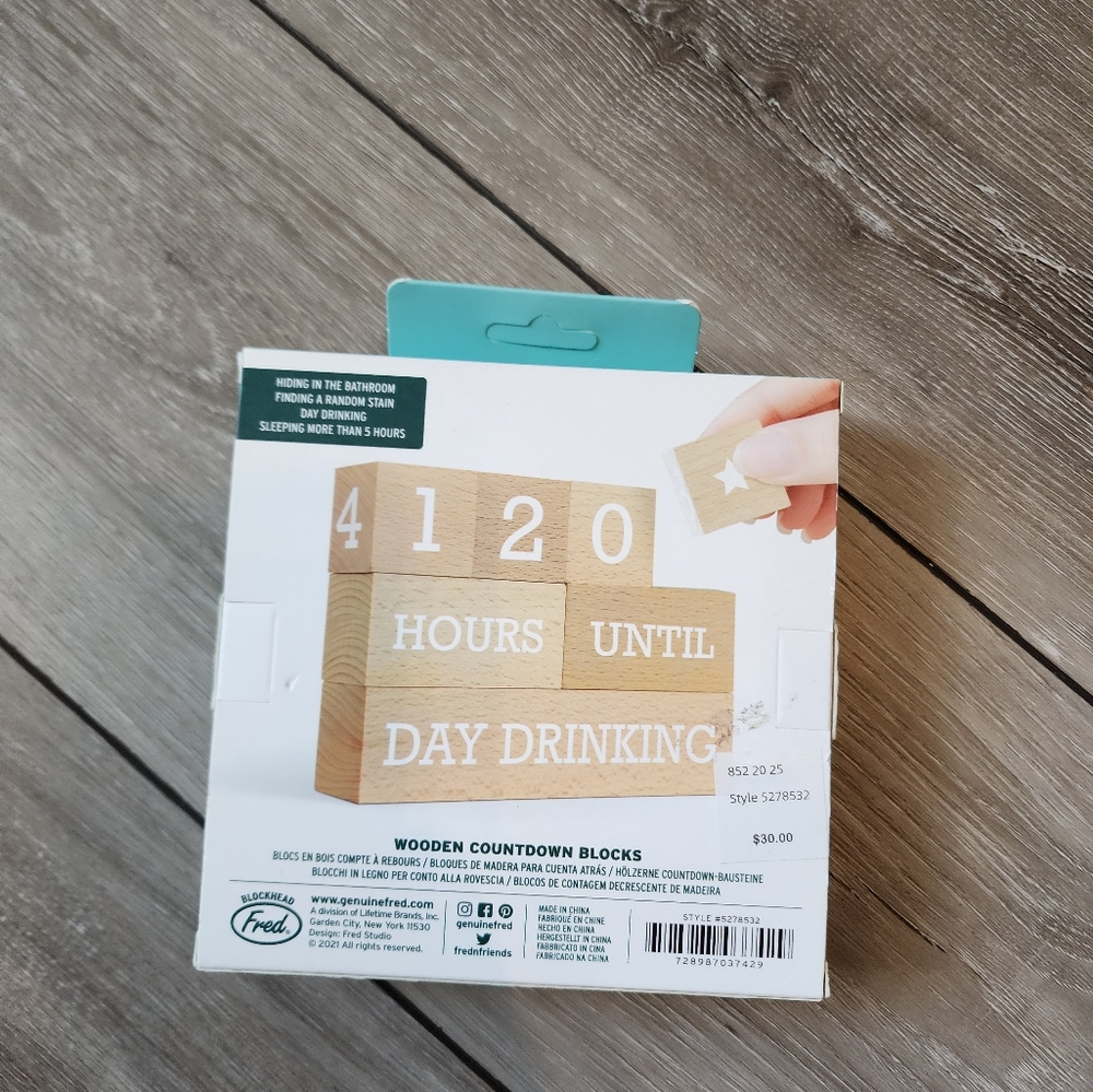 New Baby Countdown Blocks - Picture 10 of 15